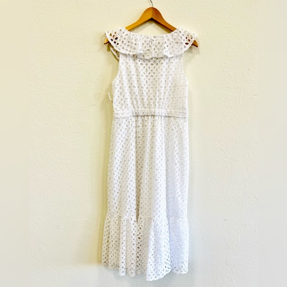 J. Crew white eyelet dress. Size 10. Never worn / NWOT condition! - Picture 2 of 3